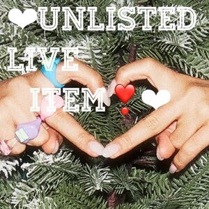 UNLISTED LIVE SHOW ITEM